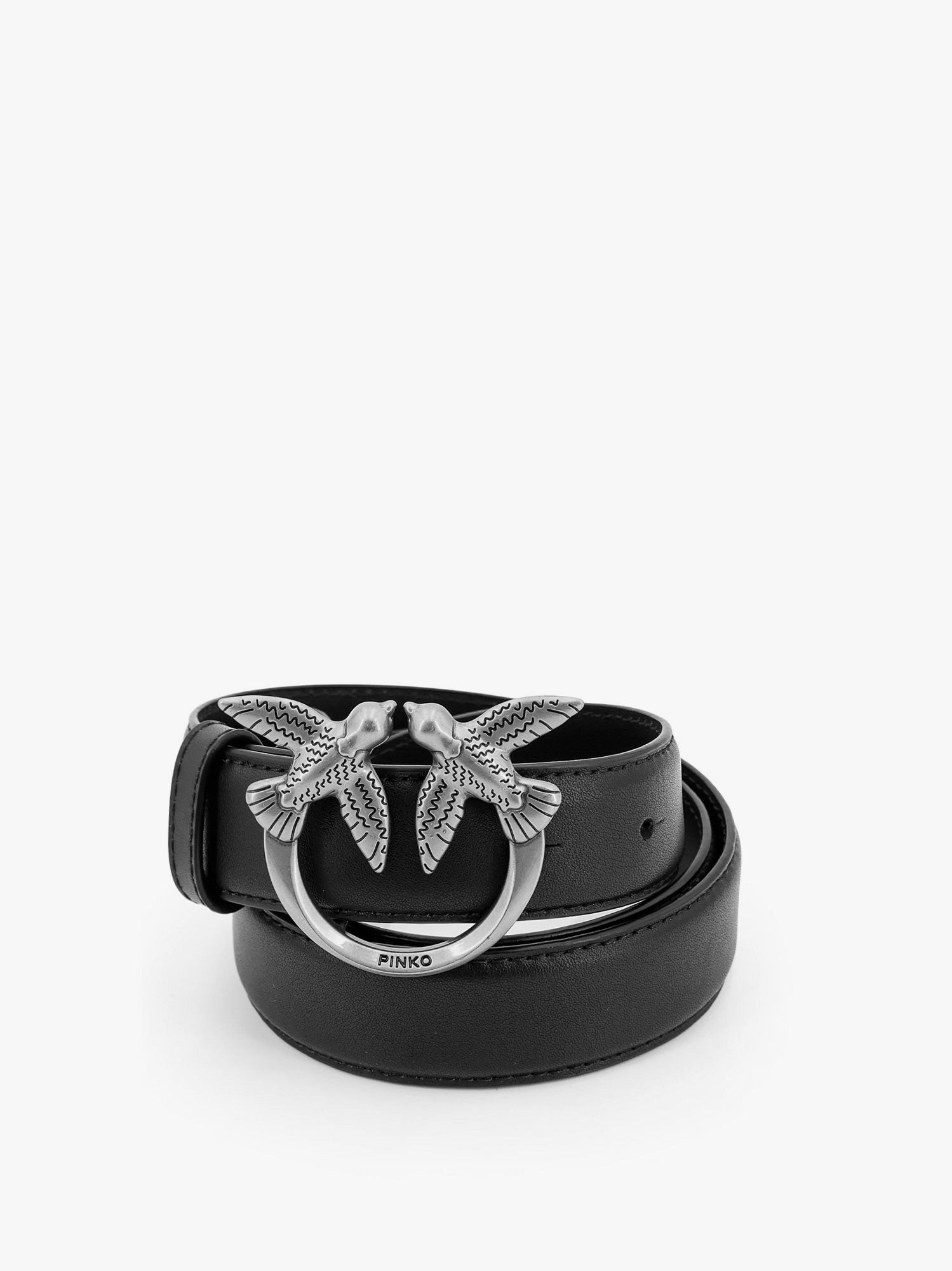Pinko Berry Leather Belt - 3