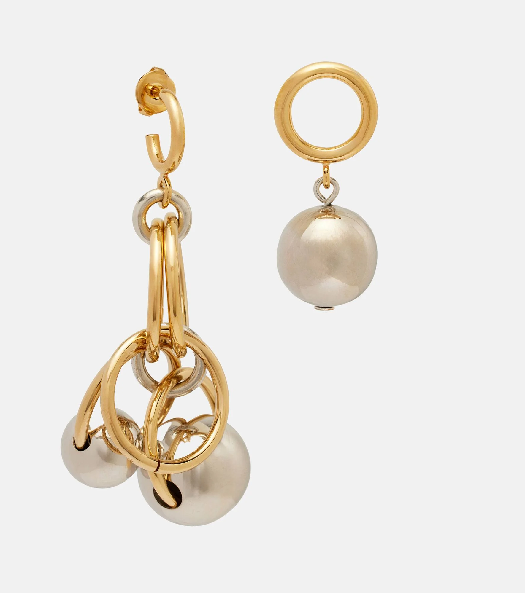 Elina asymmetric earrings - 1