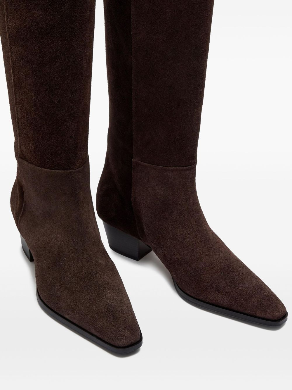 40mm Medea suede pointed-toe boots - 2