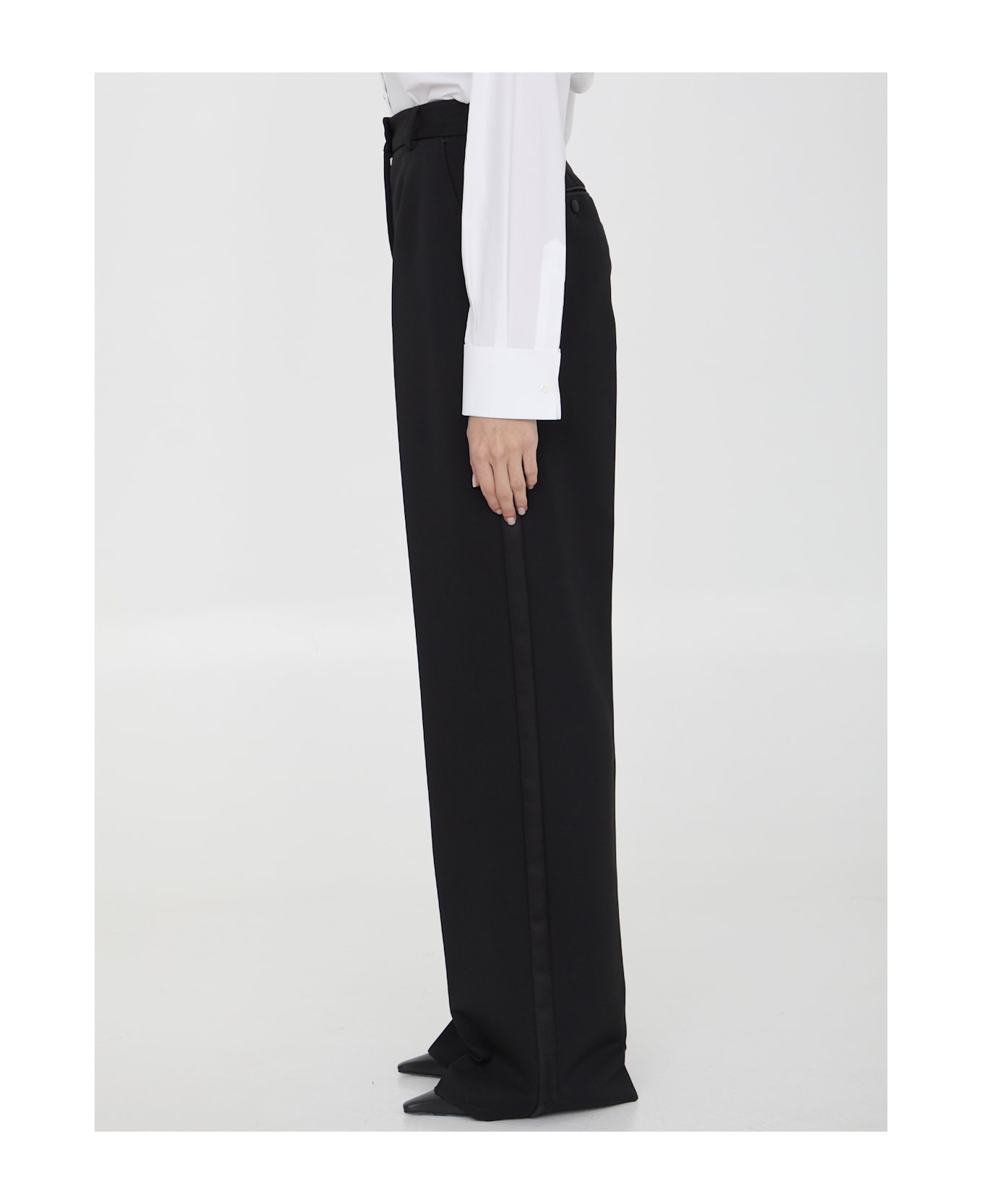 Gabardine Tuxedo Pants - 3