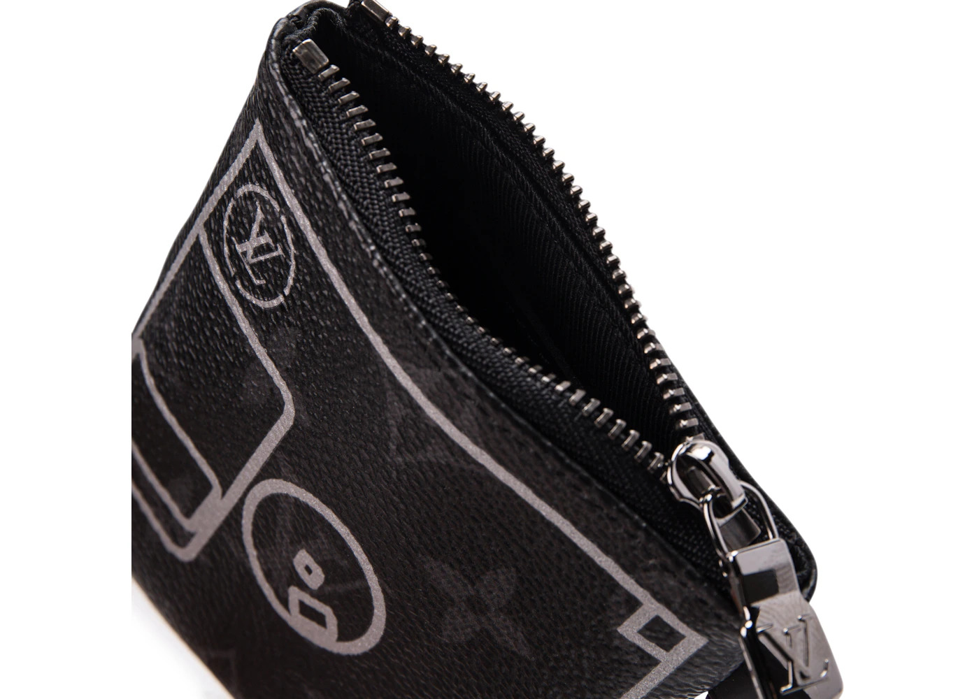 Louis Vuitton x fragment Small Purse Monogram Eclipse Black - 3