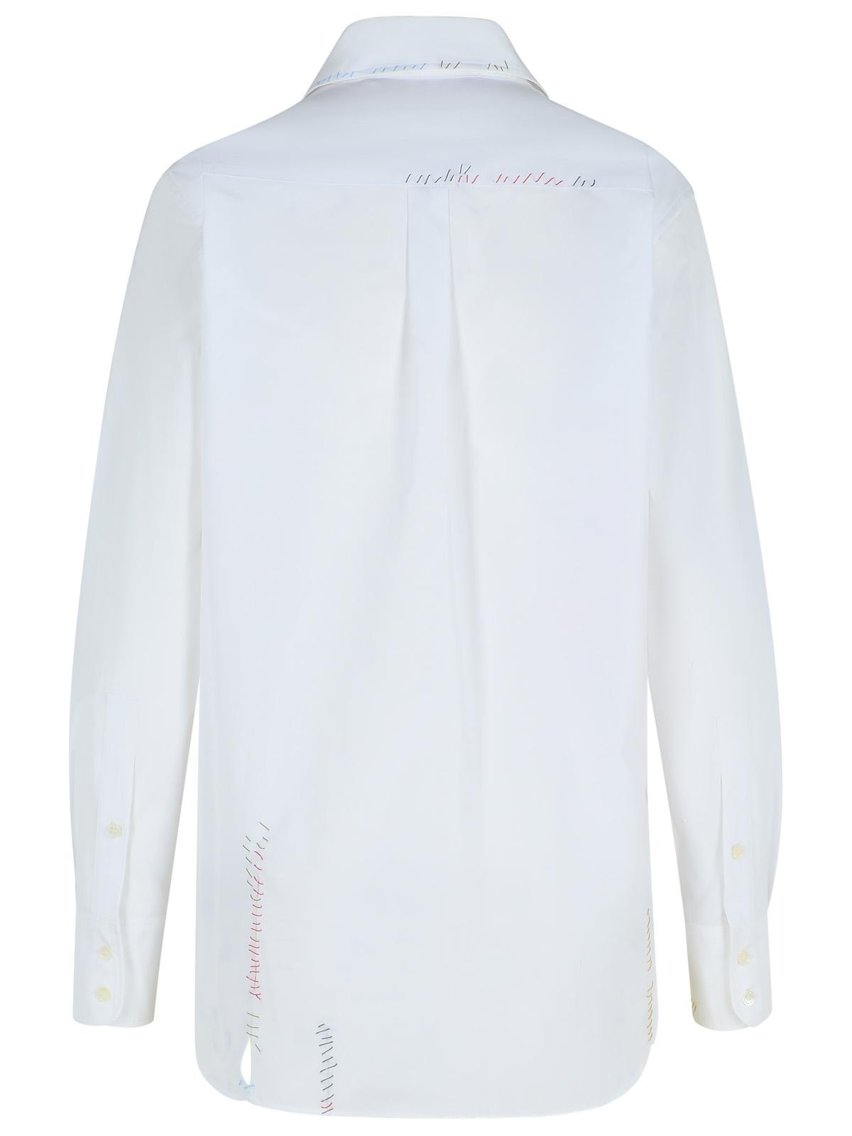 Marni White Cotton Shirt Women - 3