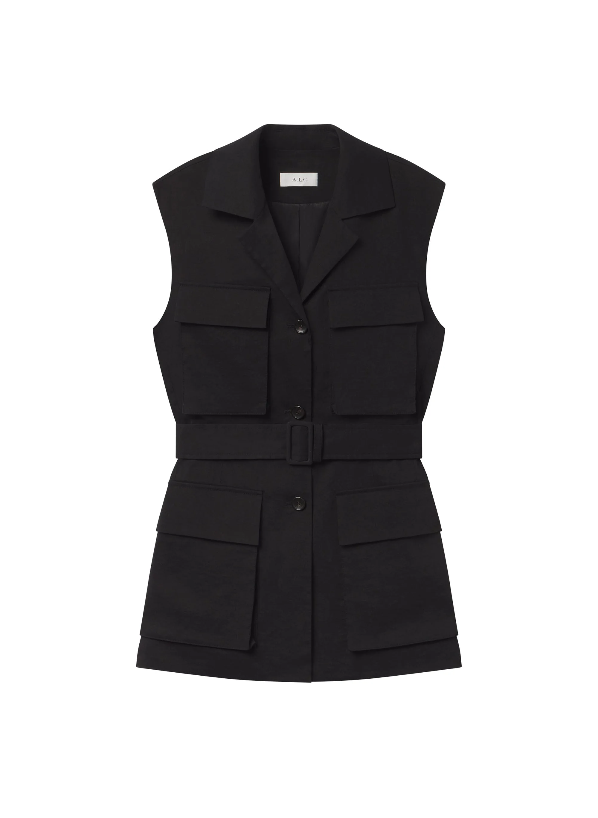 Cameron Linen Vest - 1