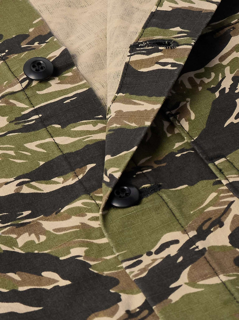 D.N. Coverall Camouflage-Print Cotton-Ripstop Chore Jacket 4