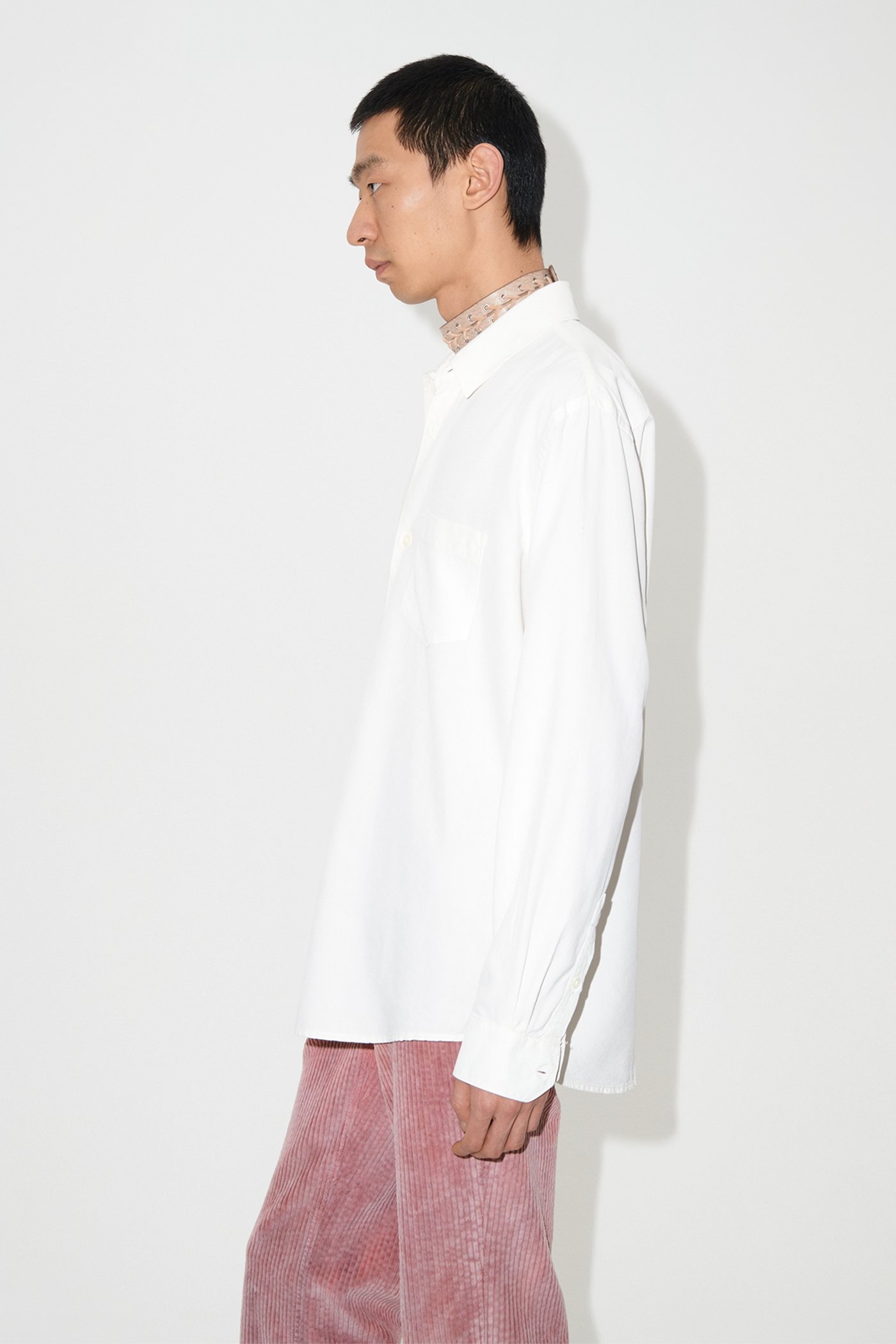 Our Legacy Initial Shirt Off White Fine Silk | REVERSIBLE