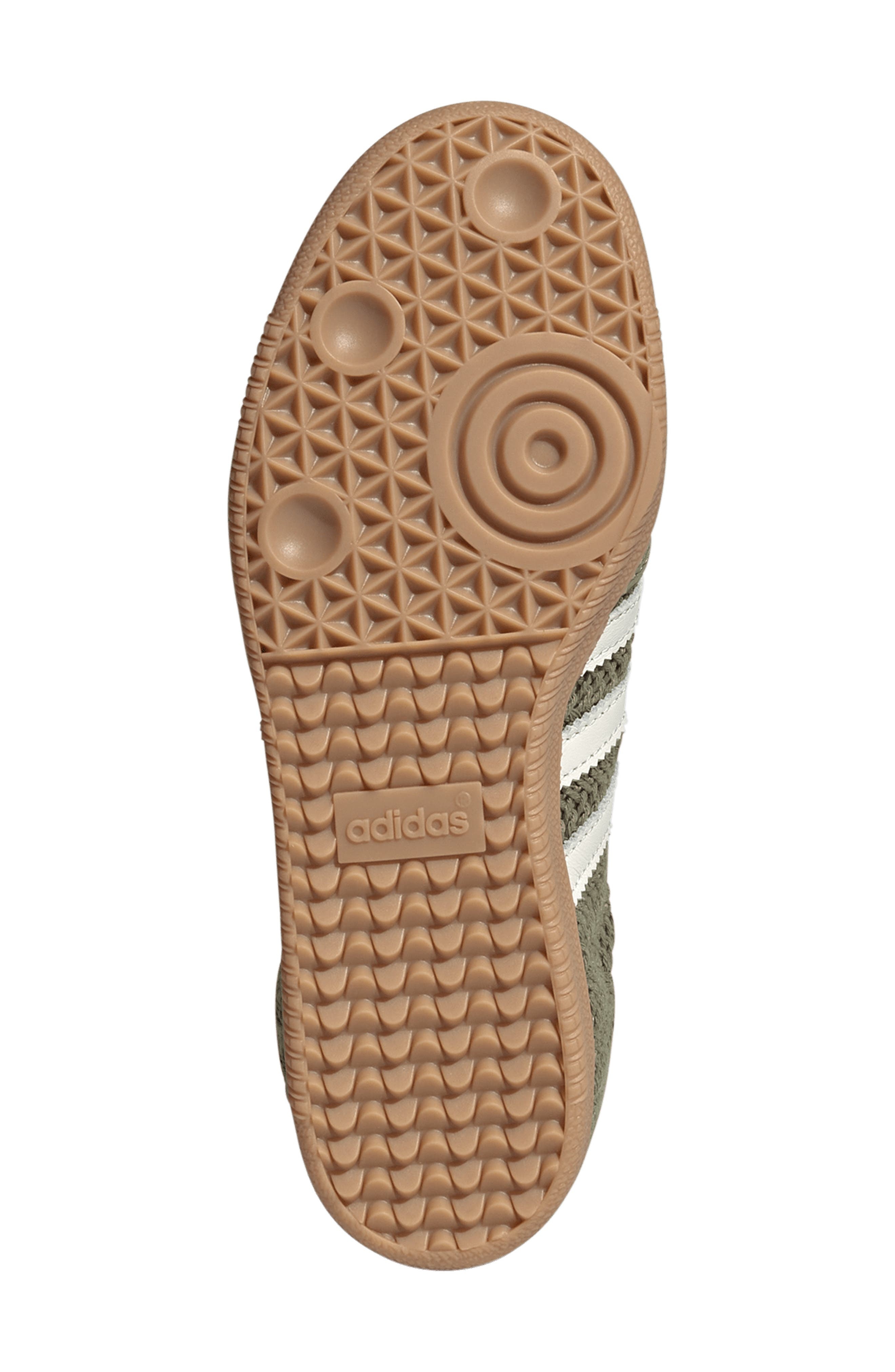 adidas Gender Inclusive Samba OG Sneaker in Orbgrn/cre at Nordstrom - 5