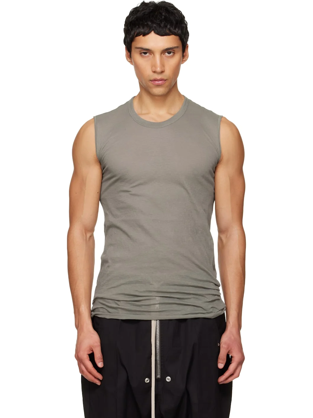 Gray Temple Basic SL Tank Top - 1