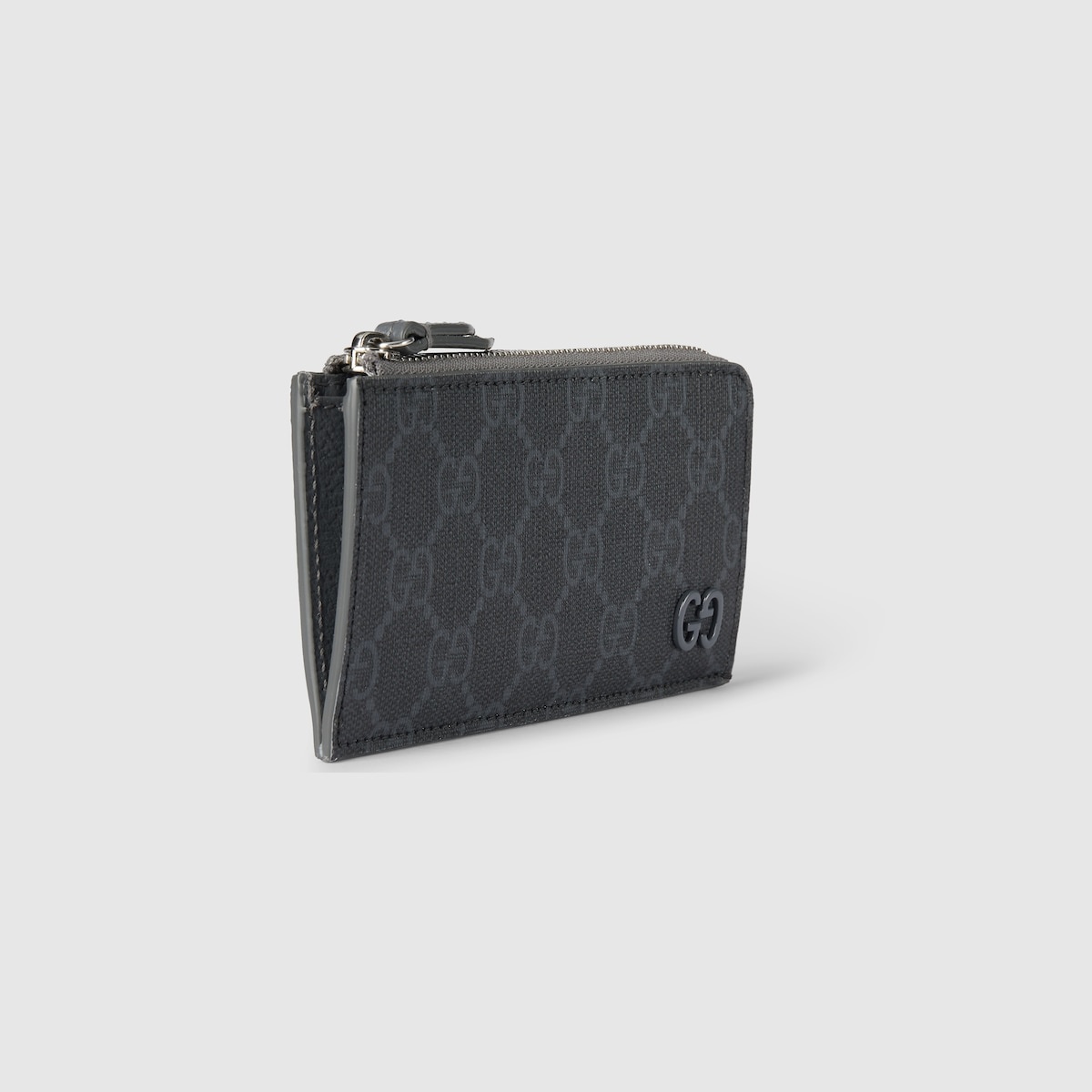 GG zip card case with GG detail - 3