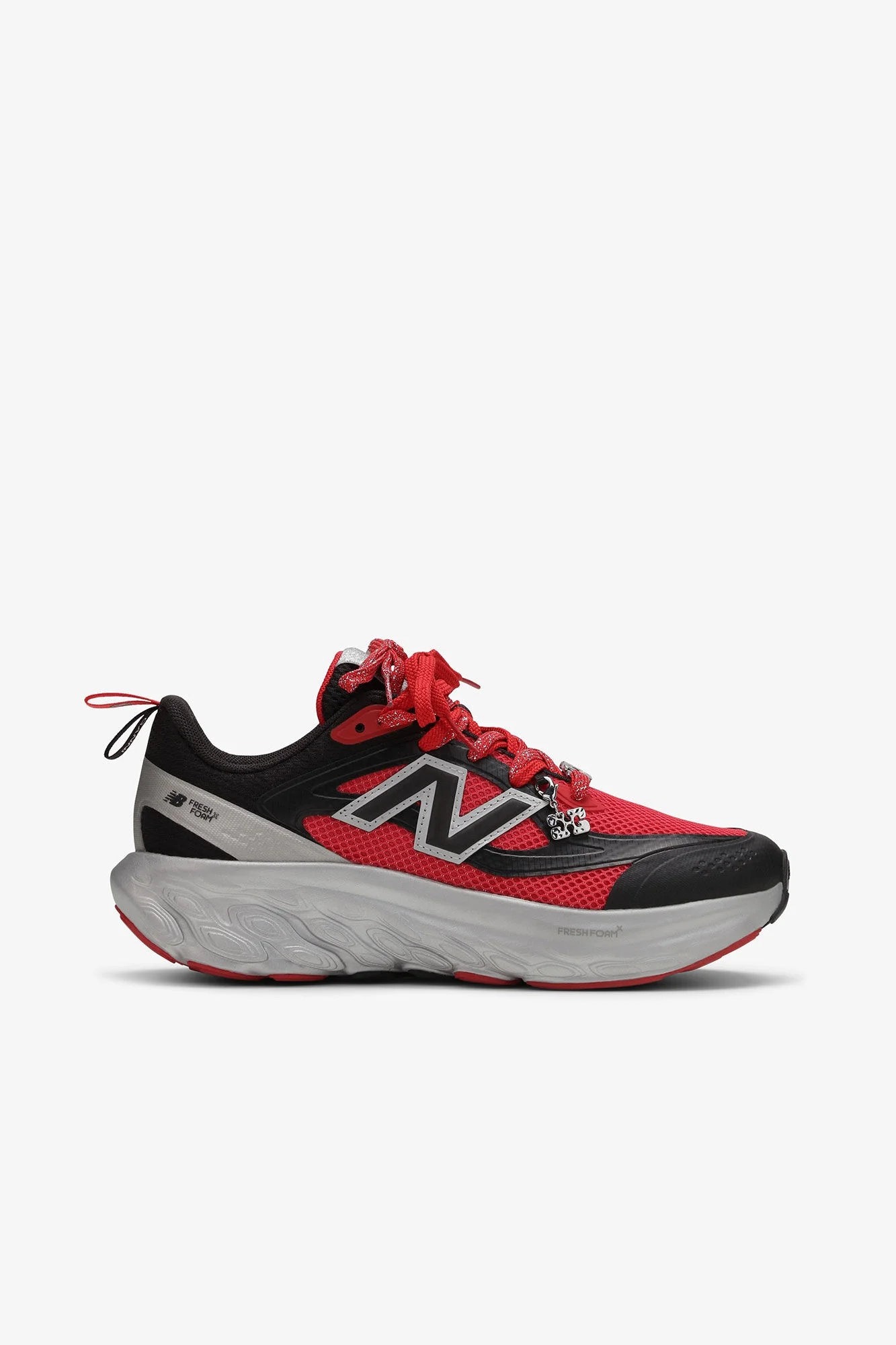 GANNI X NEW BALANCE RED FFT TRAINERS - 1