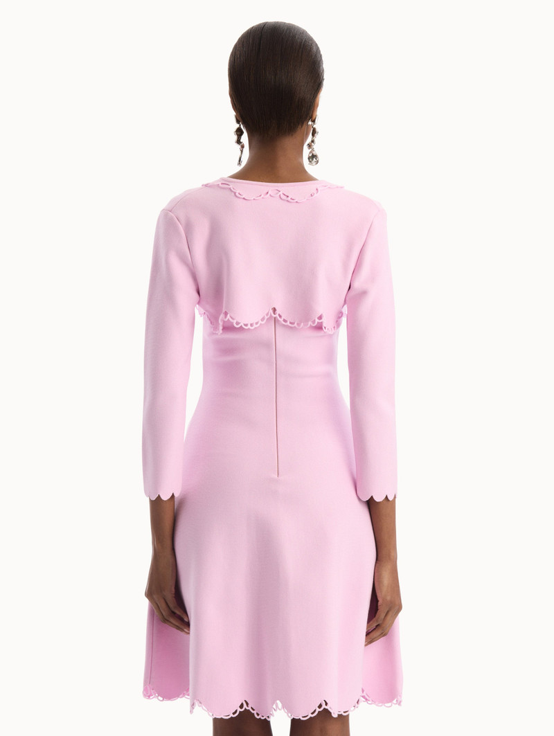 SCALLOP TRIM KNIT BOLERO 4
