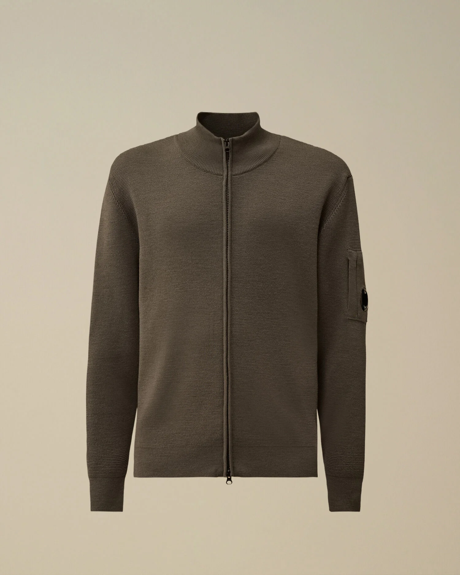 Re-Wool Full Zip Lens Cardigan - 1