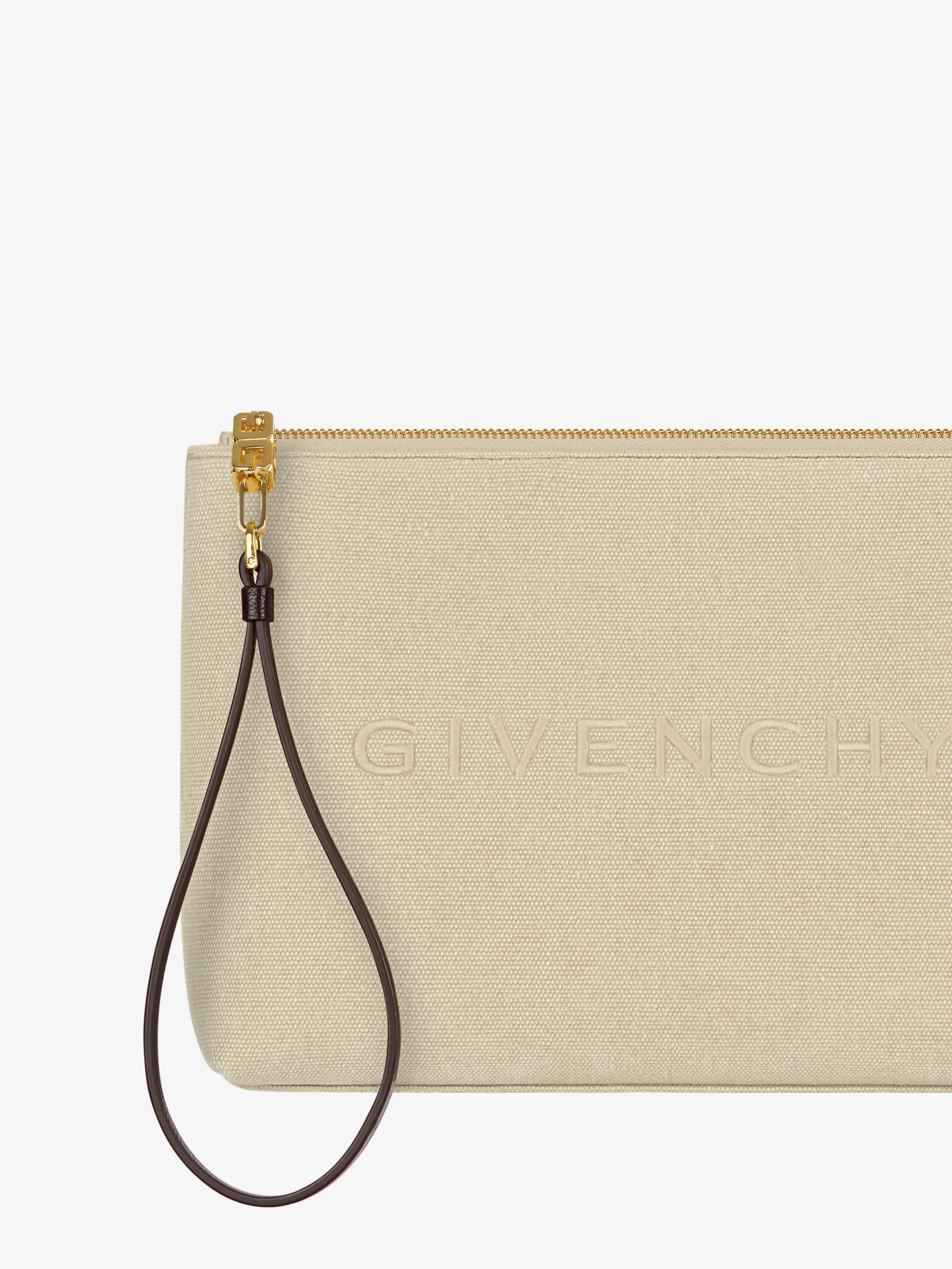 GIVENCHY TRAVEL POUCH IN CANVAS - 4