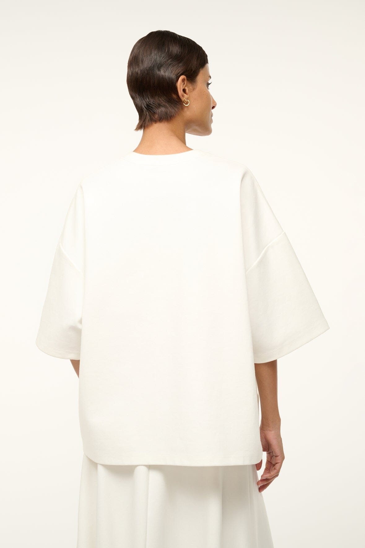 STAUD CAPSULE TOP IVORY - 4