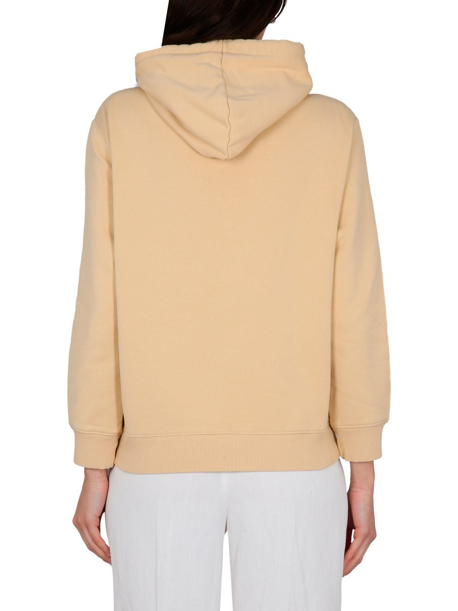 Sweatshirt With Logo Embroidery - 3