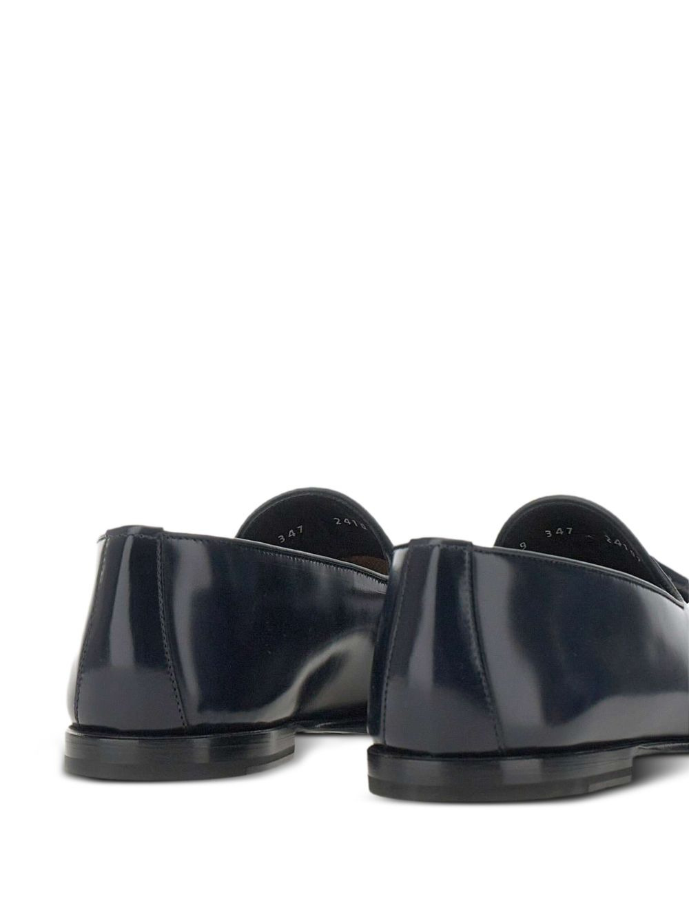 tassel leather loafers - 5