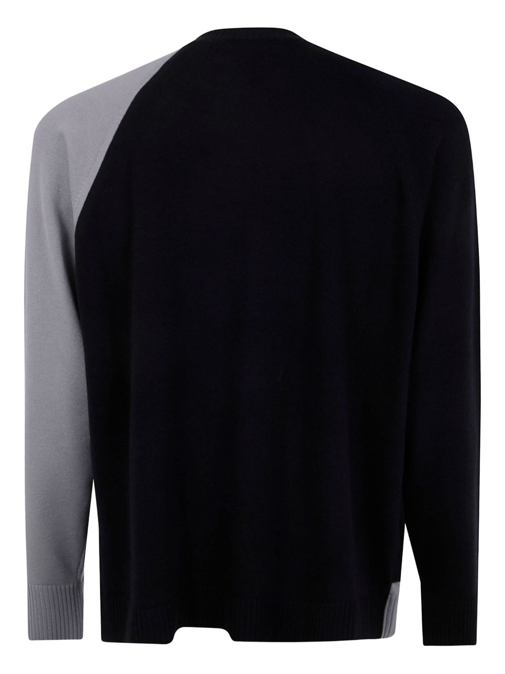 raglan-sleeve panelled jumper - 2
