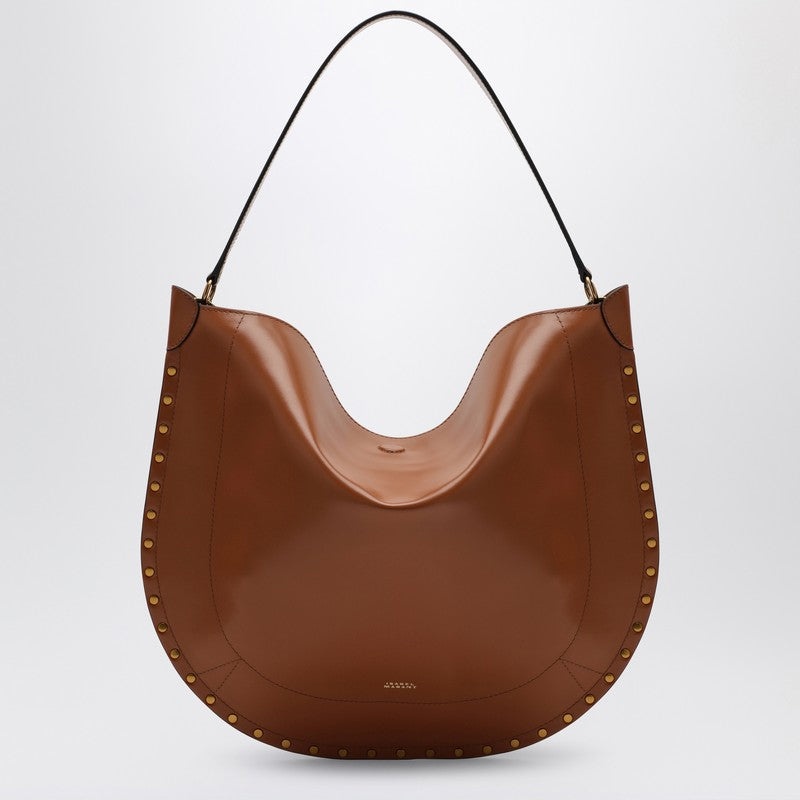 Isabel Marant Oskan Soft Cognac-Coloured Hobo Bag Women - 1