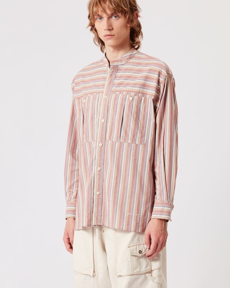 TAYLORI STRIPED COTTON SHIRT - 3