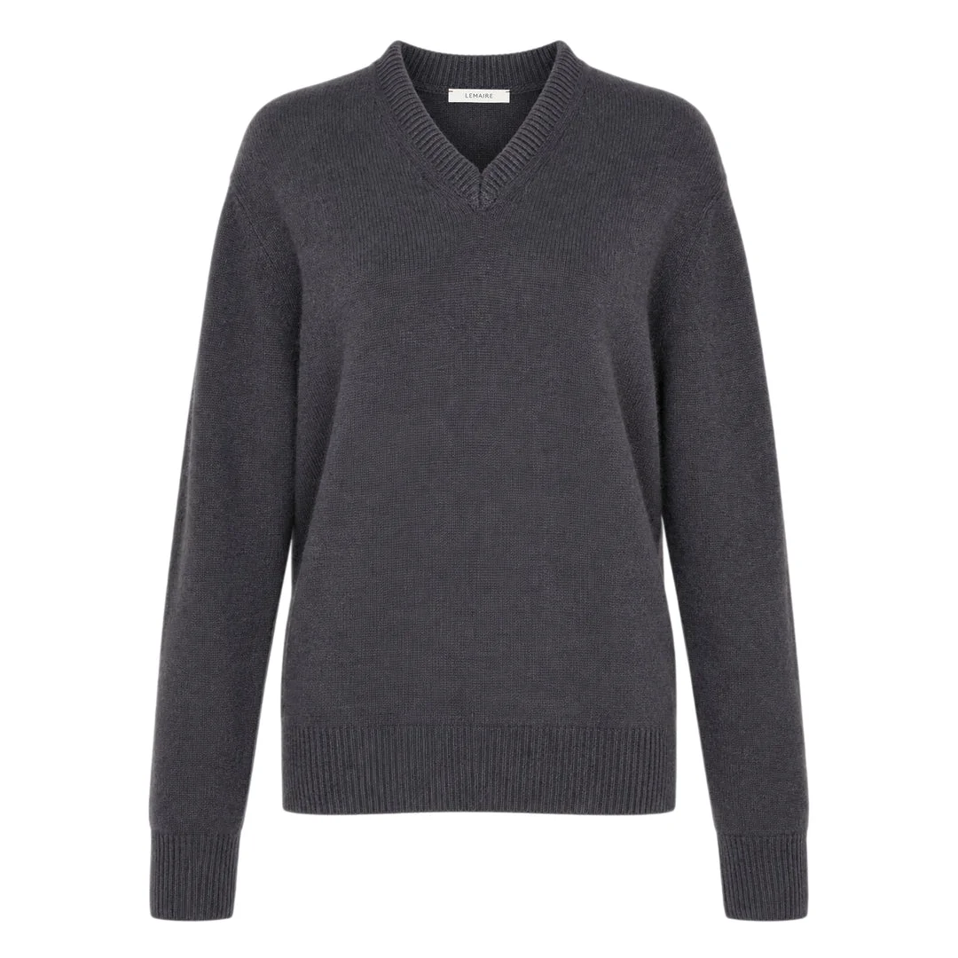 Cashmere V-Neck Sweater - 1