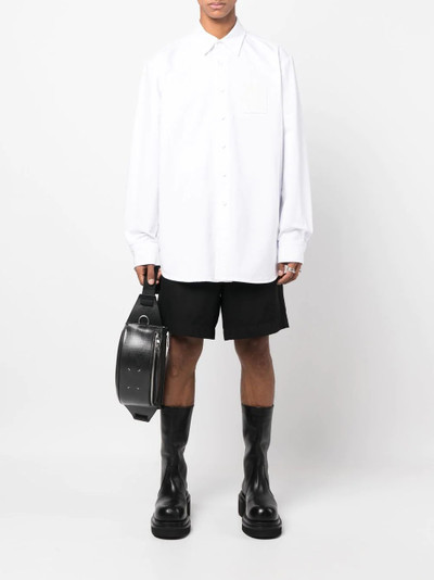 Raf Simons relaxed cotton shirt outlook