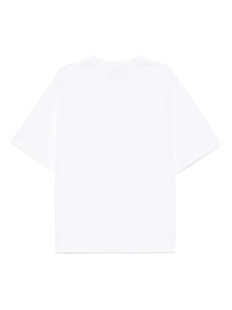 We11done capsule multi logo T-shirt outlook