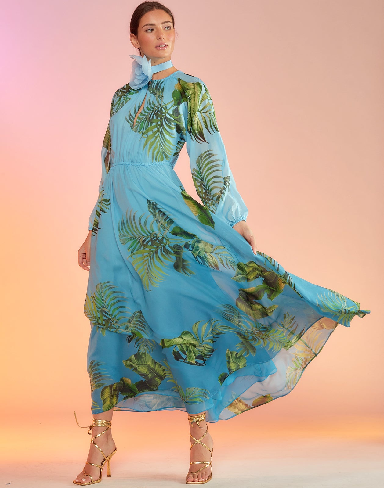 Messina Silk Dress - 10