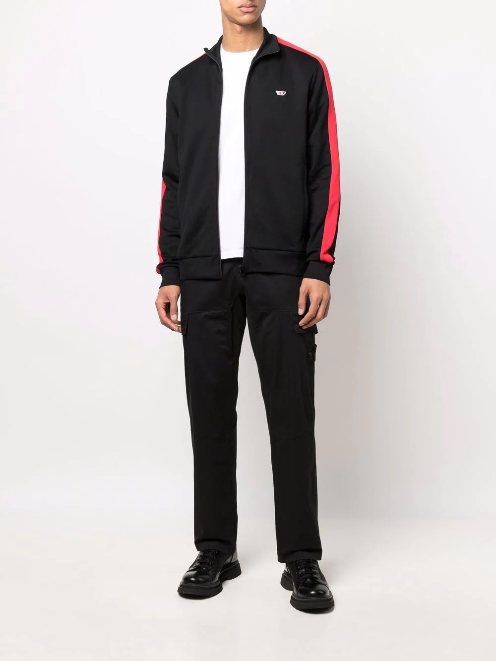 S-Lock logo patch track jacket - 2