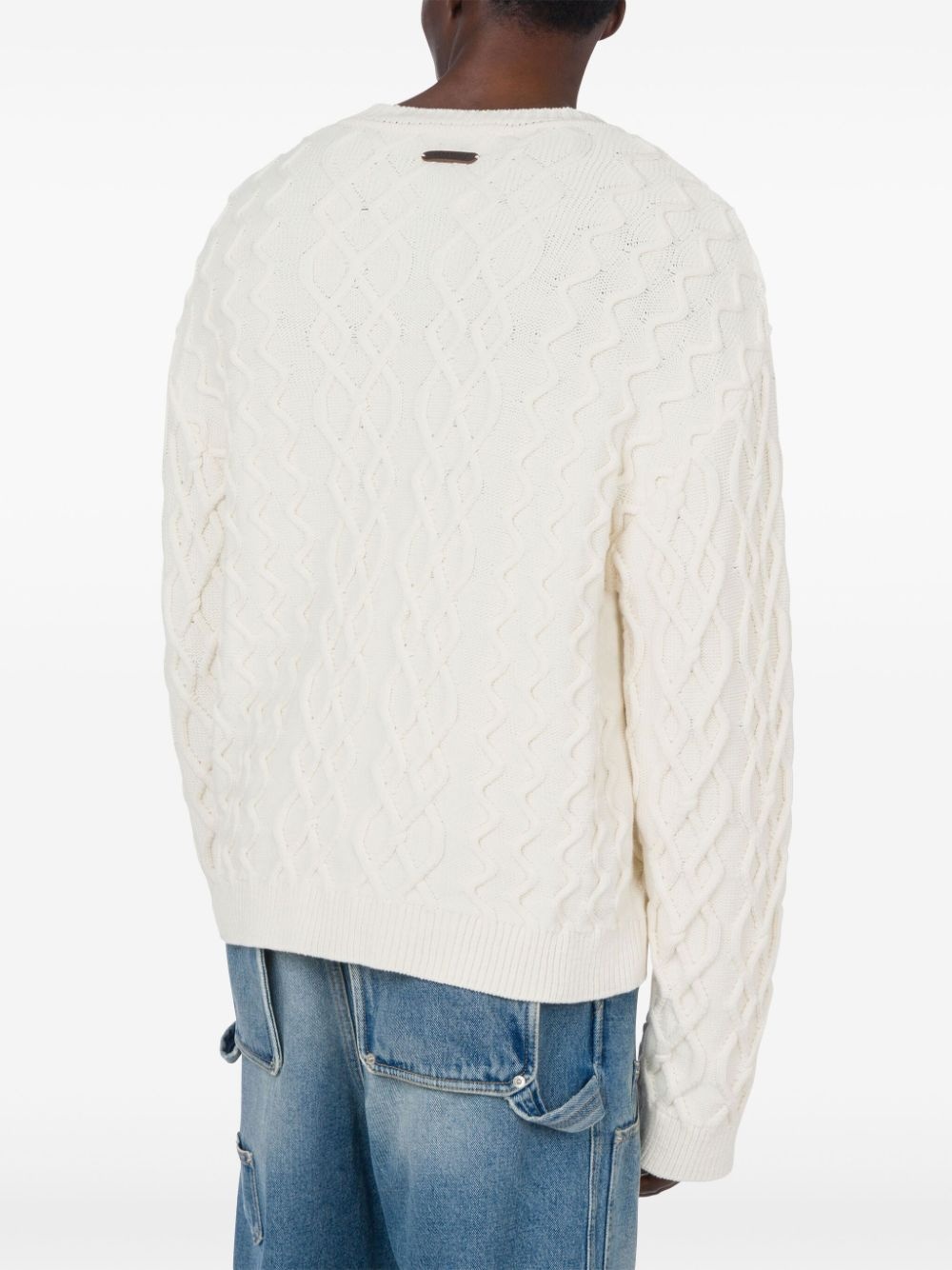 logo-plaque jumper - 3