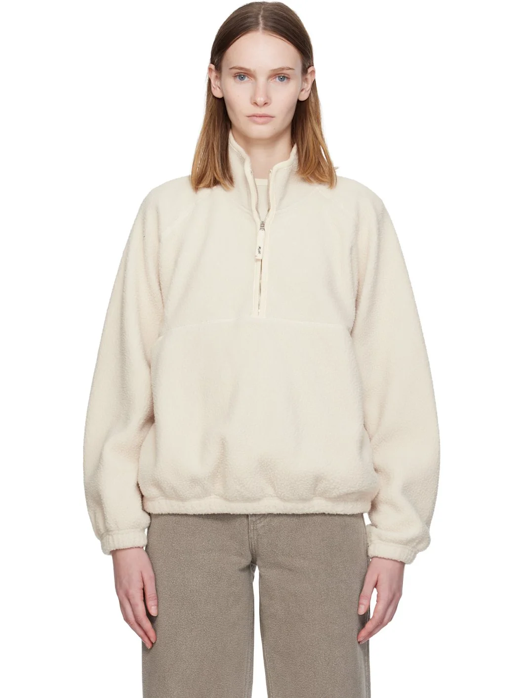 Off-White Woolly Fleece Sweater - 1