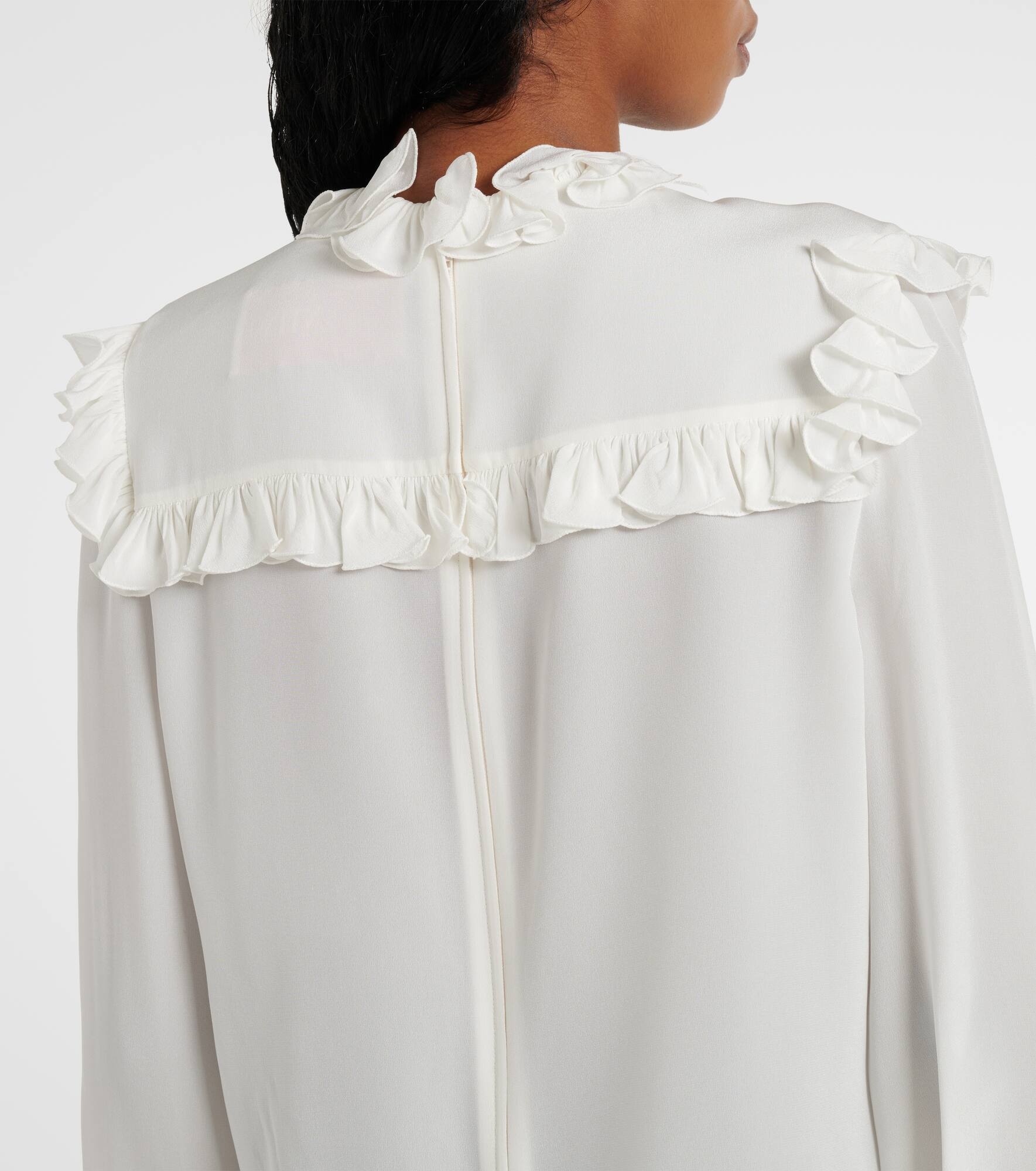 Silk crêpe de chine shirt - 5