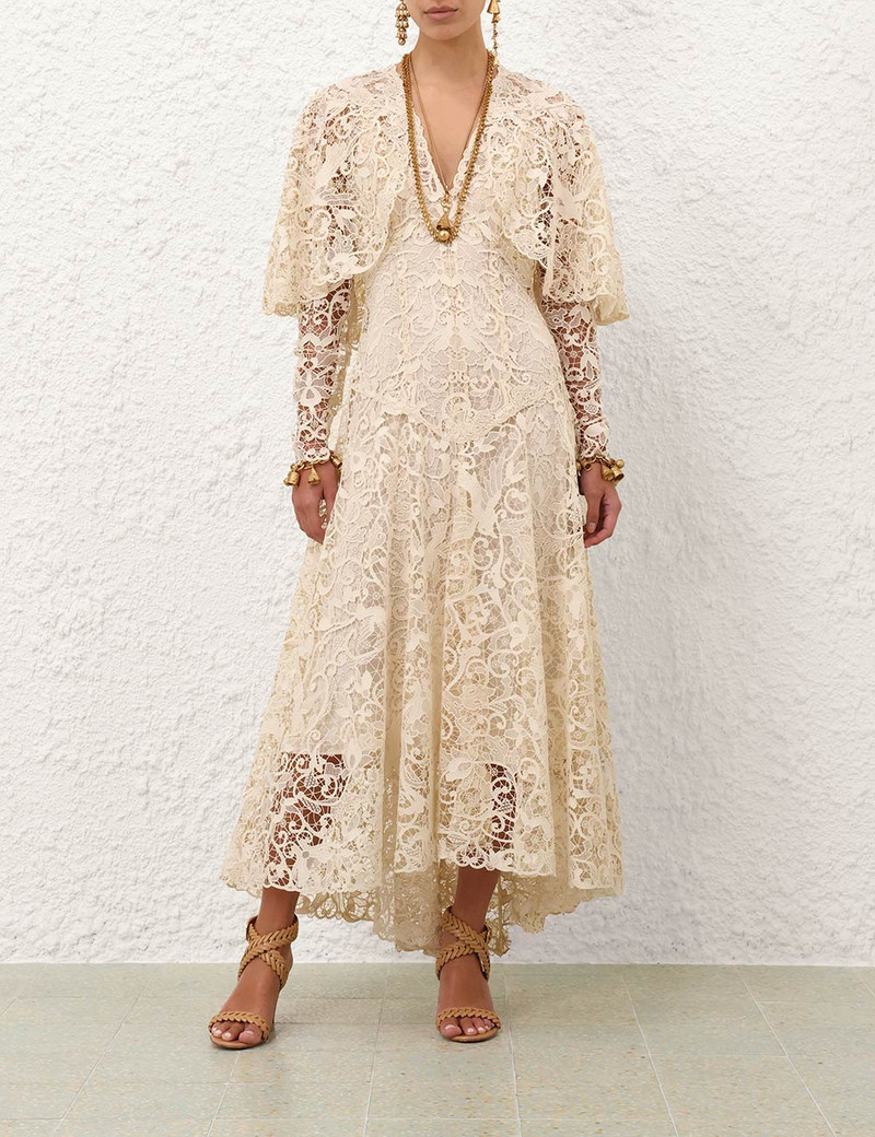 Zimmermann MEMENTO BIRD LACE DRESS outlook