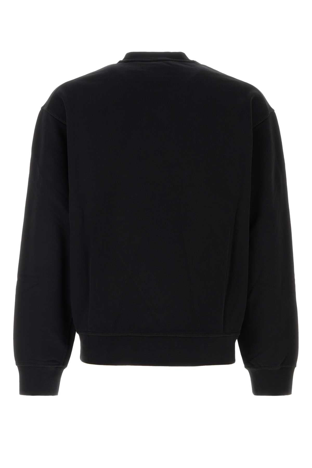 Dsquared Men Black Cotton Sweatshirt - 2