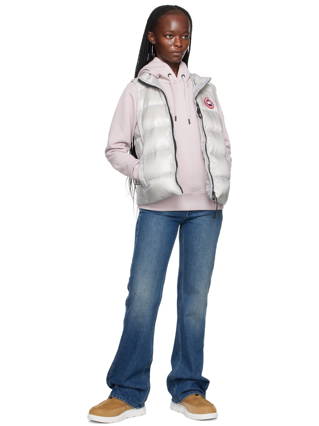 Gray Cypress Down Vest - 4
