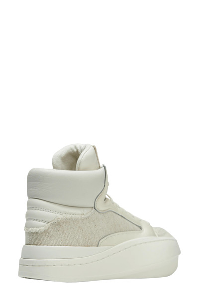 Y-3 Centennial High Top Sneaker in Supplier Colour/white/Cream outlook