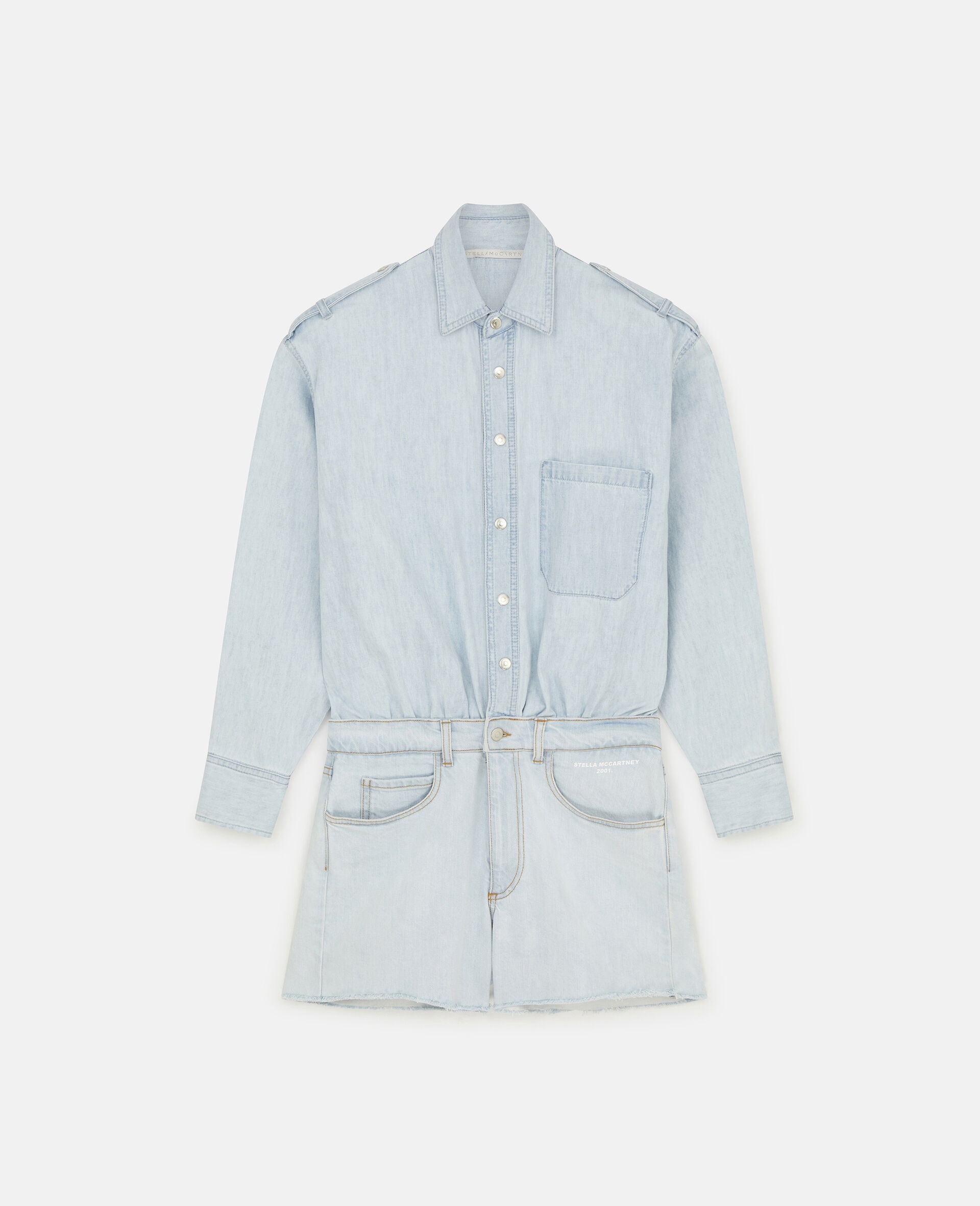 Denim Playsuit - 1
