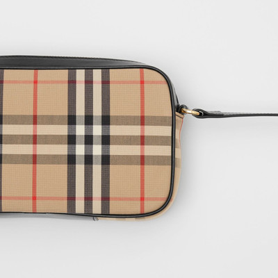 Burberry Small Vintage Check and Leather Camera Bag outlook