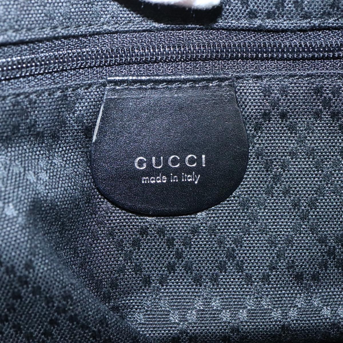 GUCCI Tote Bag Nylon Black Silver 000 1705 000 1705 - 16