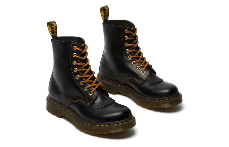 (WMNS) Dr. Martens 1460 Pascal Abruzzo Martin Boots Black 26940001 - 4