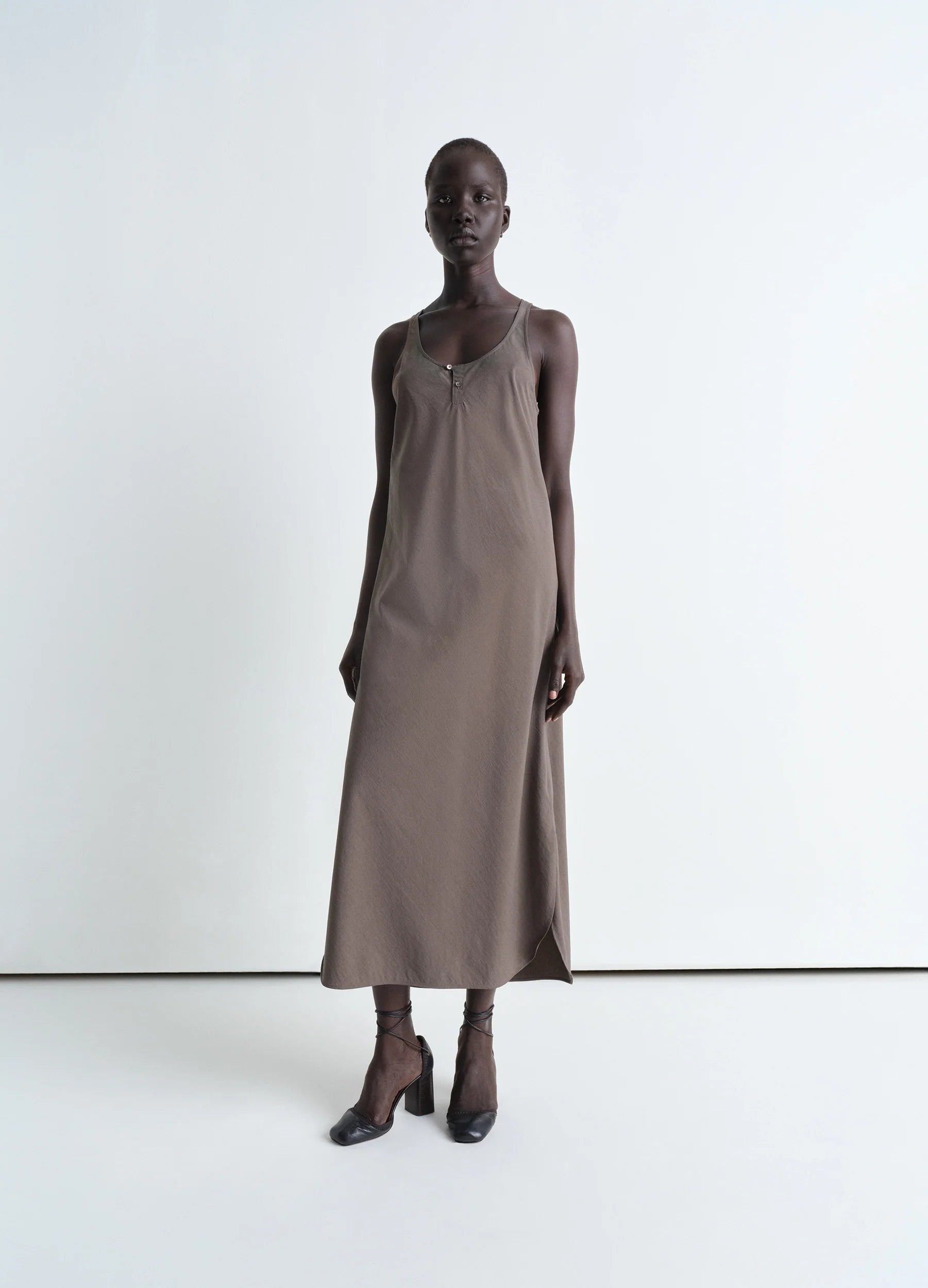 BIAS CUT TANK DRESS - 2
