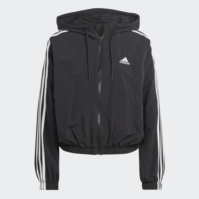 Essentials 3-Stripes Woven Windbreaker - 1