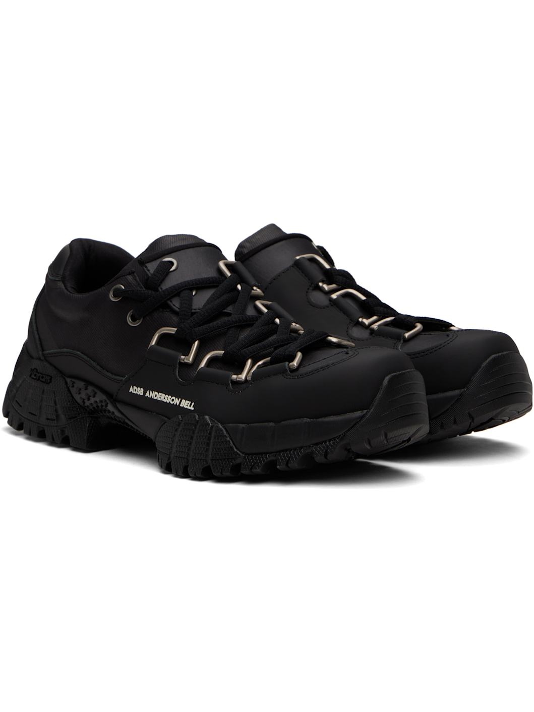 Black Trainer Diagonale Sneakers - 4