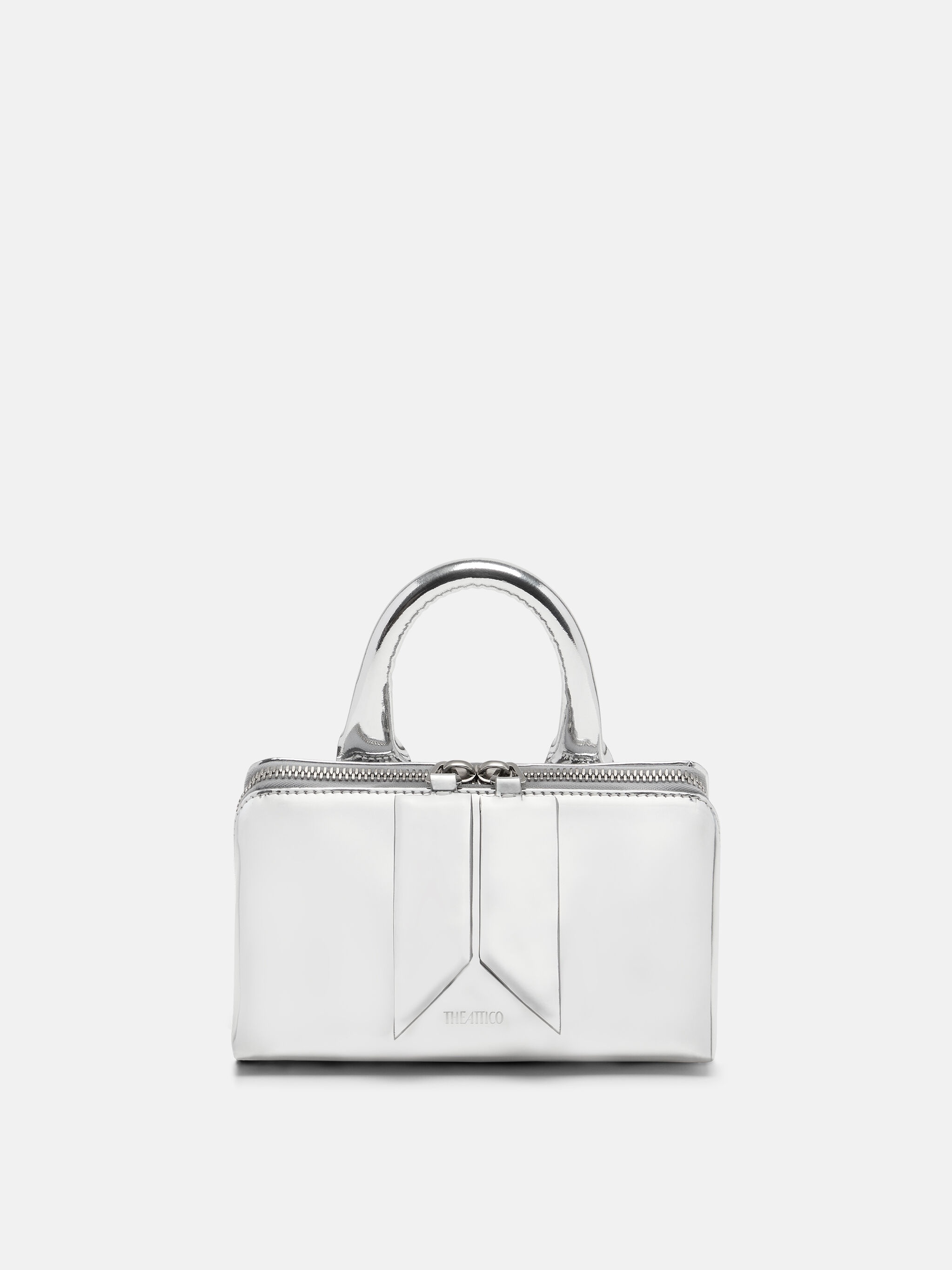 ''FRIDAY'' SILVER MINI HANDBAG - 1