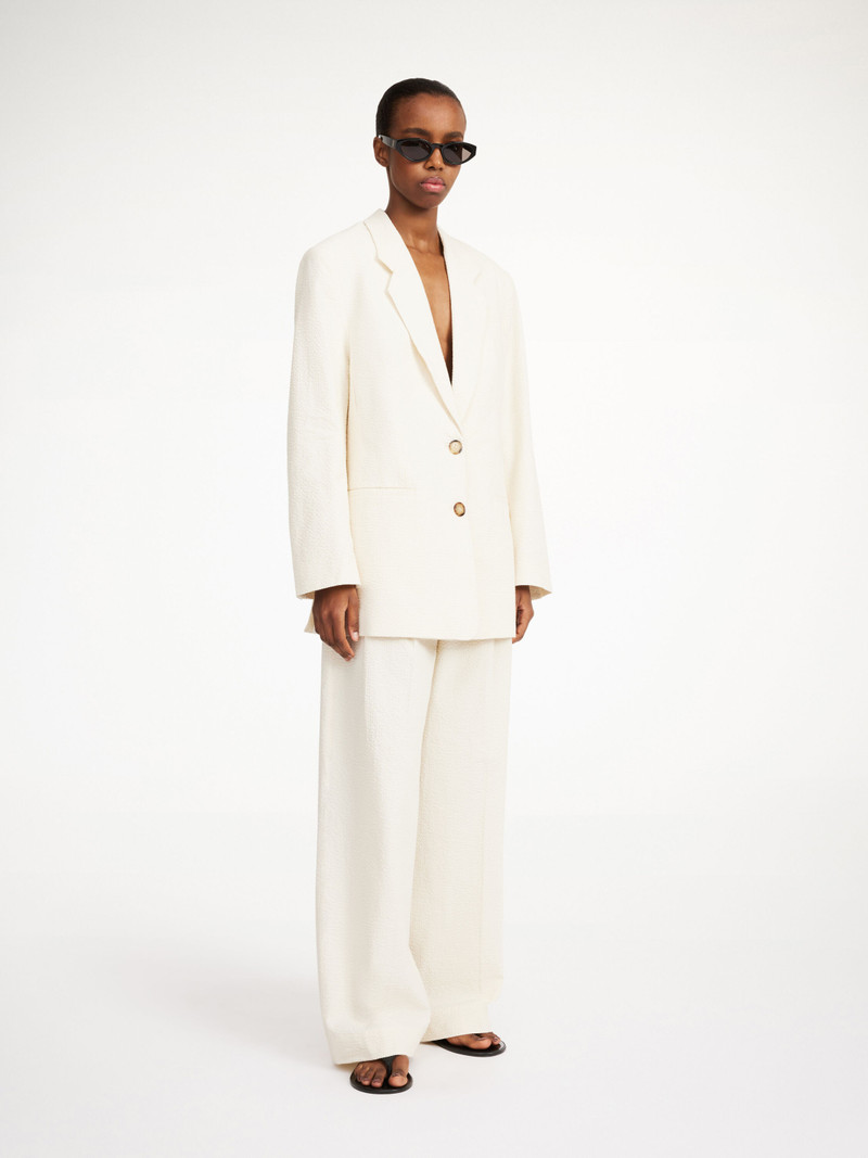 BY MALENE BIRGER Ophie single-breasted blazer outlook