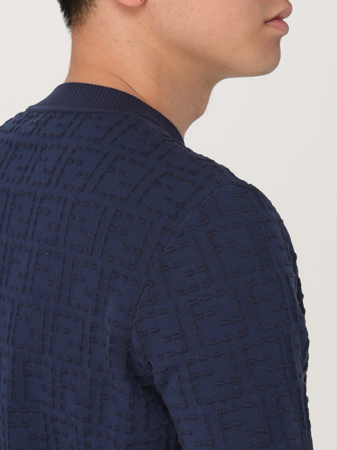 Fendi crewneck cotton t-shirt - 5