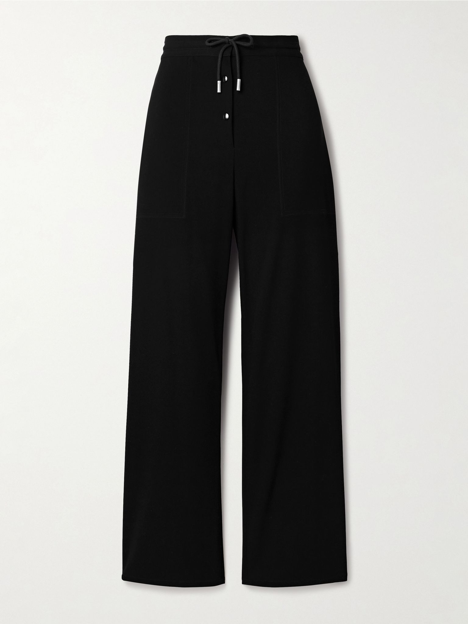 Bonnette wool-blend straight-leg pants Black - 1