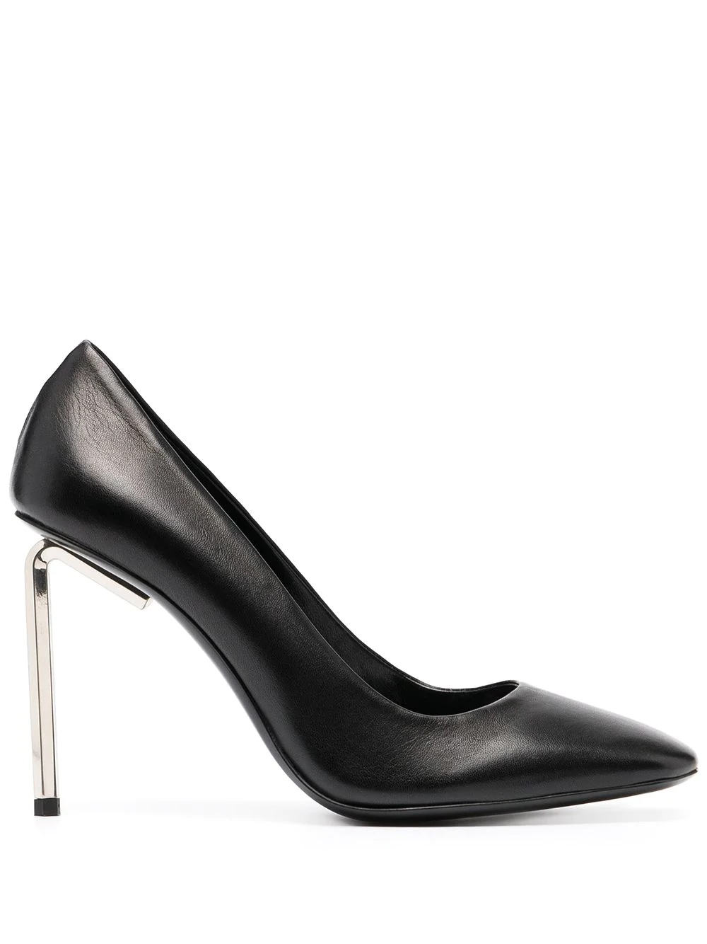 110mm square-toe pumps - 1