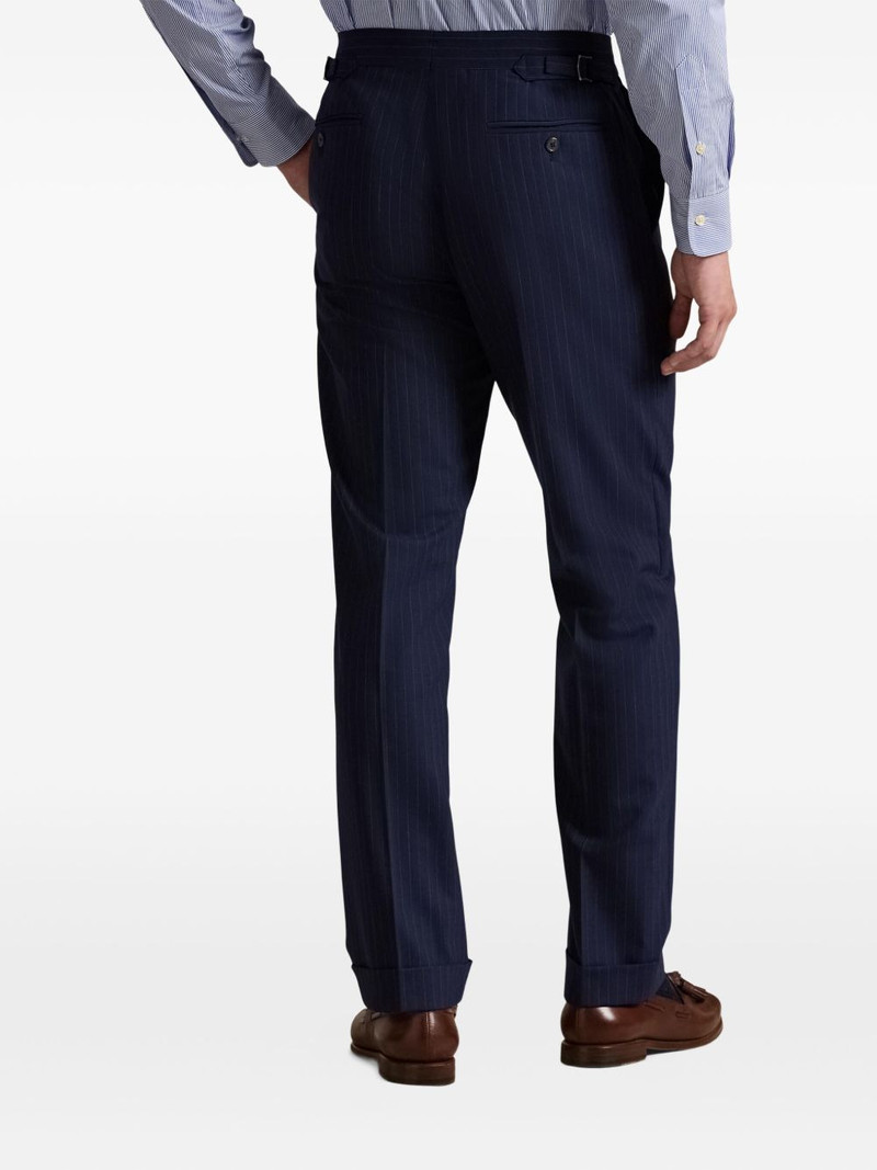 Chester pinstriped trousers 4