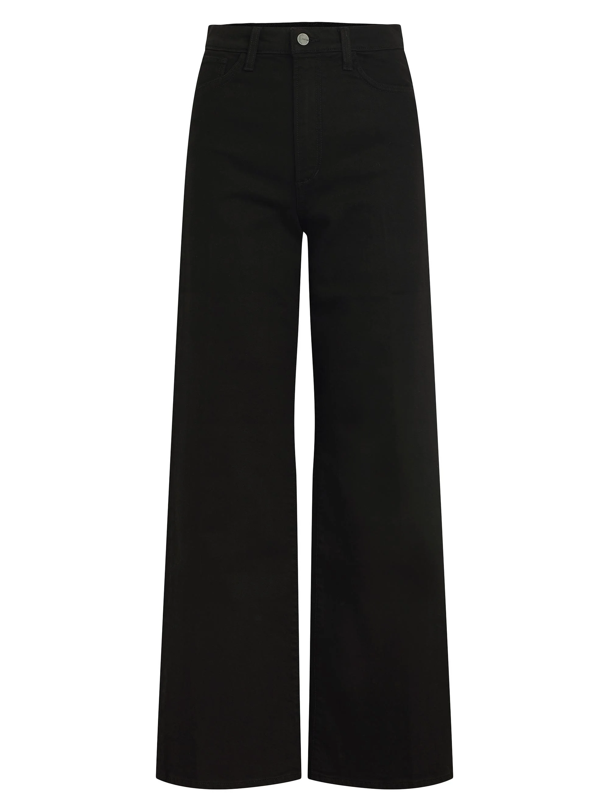 Women's Petite Mia High-Rise Stretch Wide-Leg Jeans - Black - 1