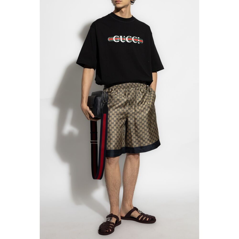 Gucci Brown Shorts - Bermuda Shorts Men - 2