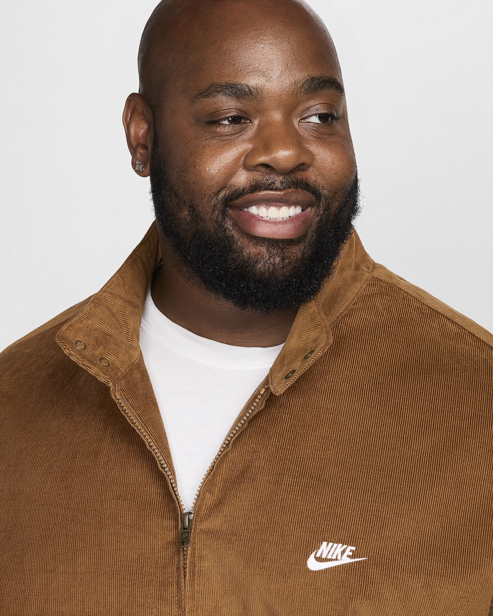 Nike Sportswear Club Men's Corduroy Harrington Jacket - 9